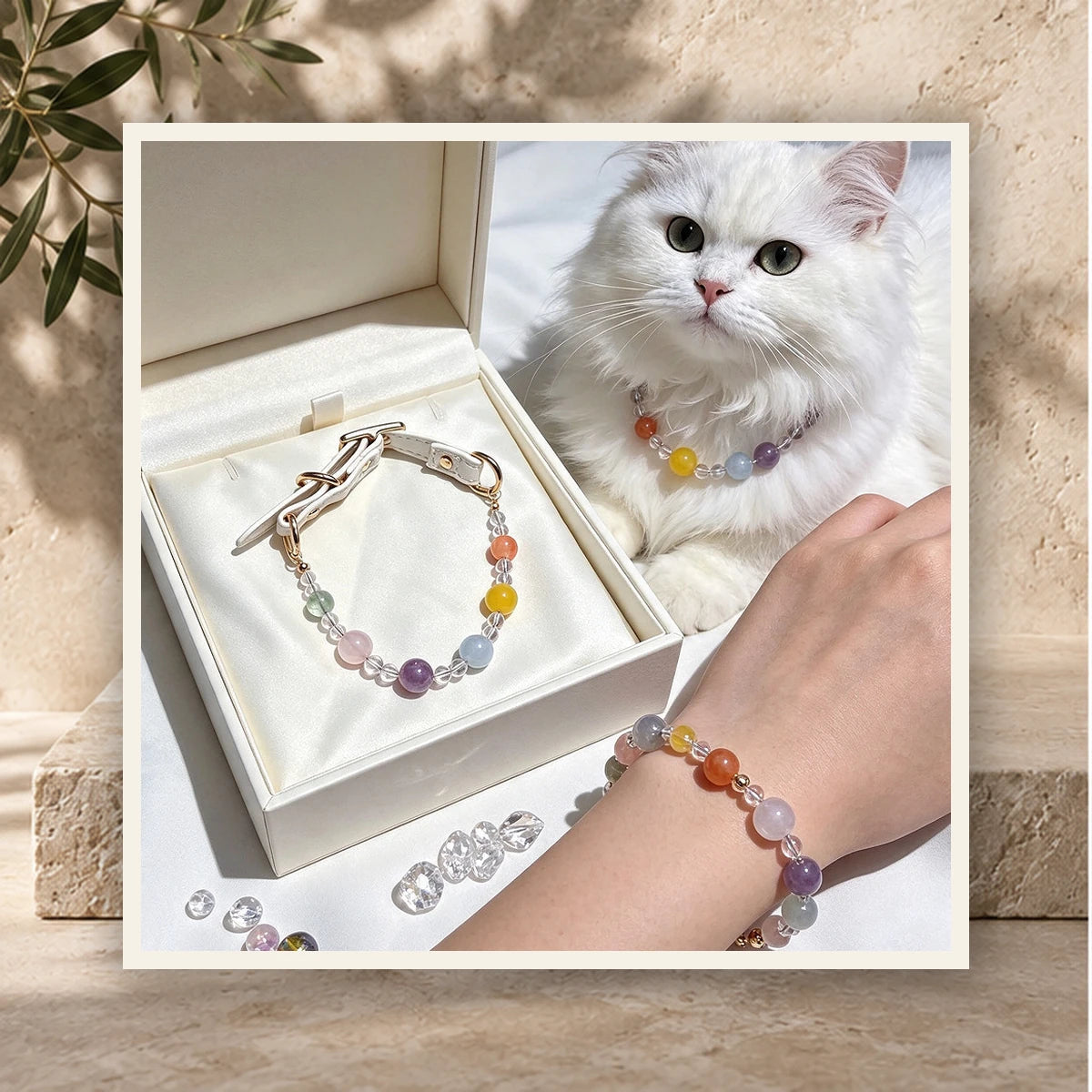 Ocean Blue Bond Pet and Owner Set — product view 3