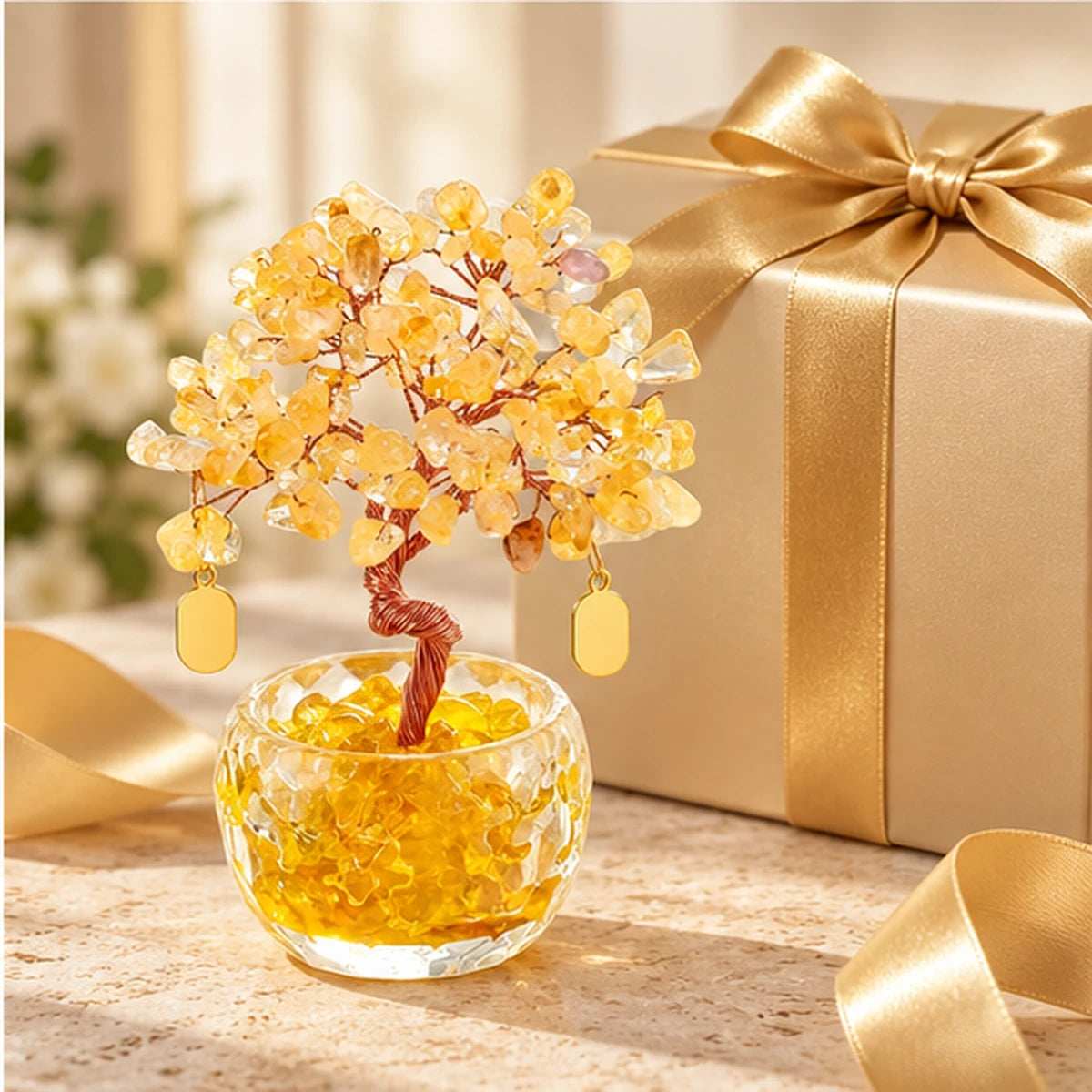 Sunlit Crystal Tree — product view 4