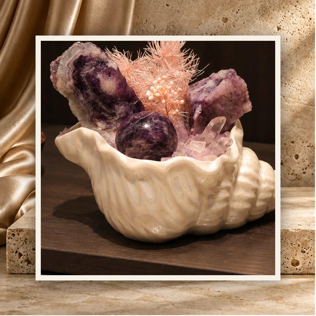 Amethyst Shell Garden — product view 1