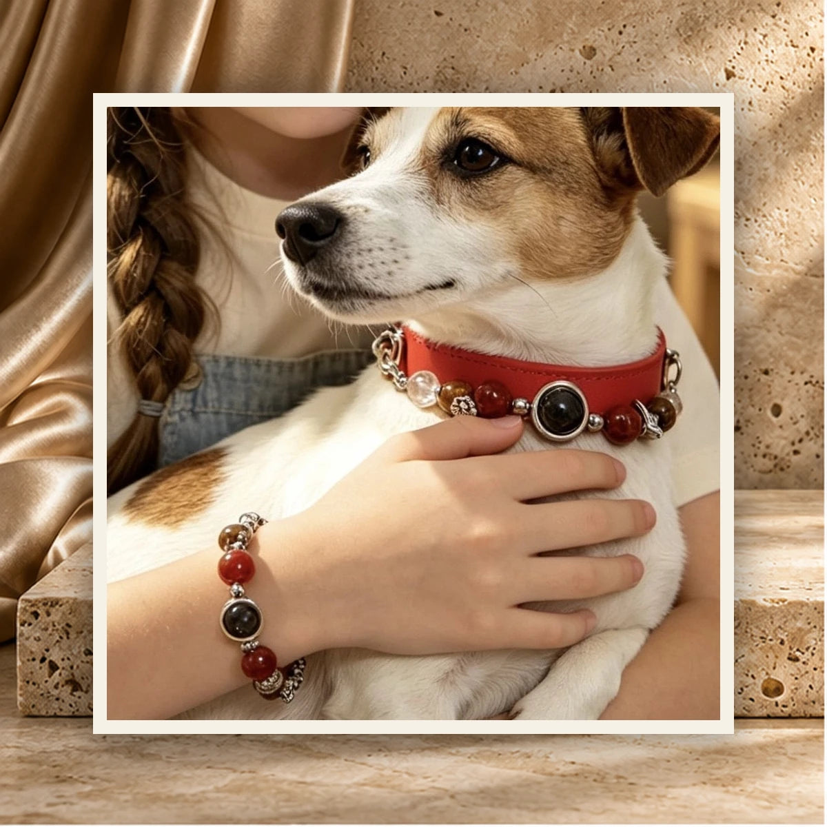 Crimson Bond Pet and Owner Set — product view 1