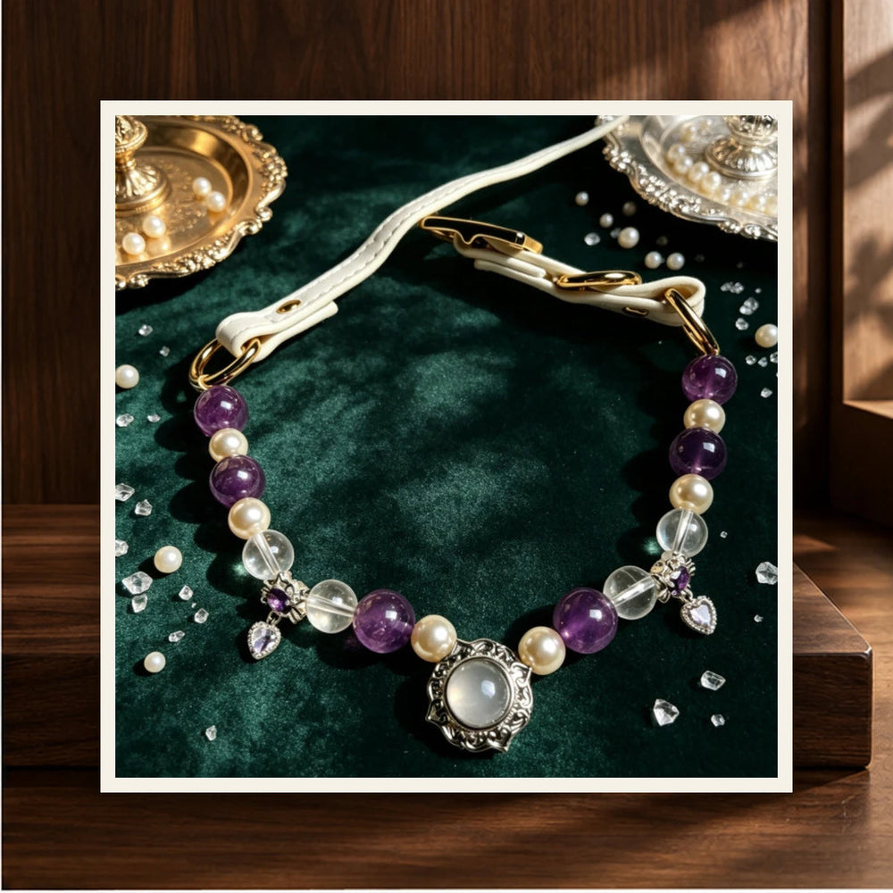 Amethyst Nocturne Pet Collar