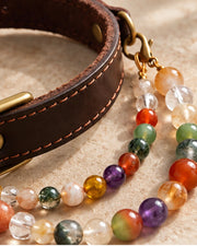 Heritage Gemstone Pet Collar — product view 2