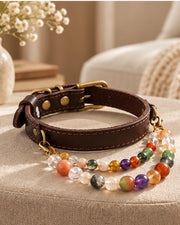 Heritage Gemstone Pet Collar — product view 3