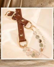 Green Phantom Pet Crystal Collar — product view 1