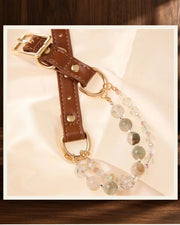 Green Phantom Pet Crystal Collar — product view 2