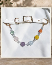 Amber Orbit Pet Crystal Collar — product view 3