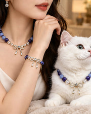Blue Agate Bond Pet and Owner Set — product view 3