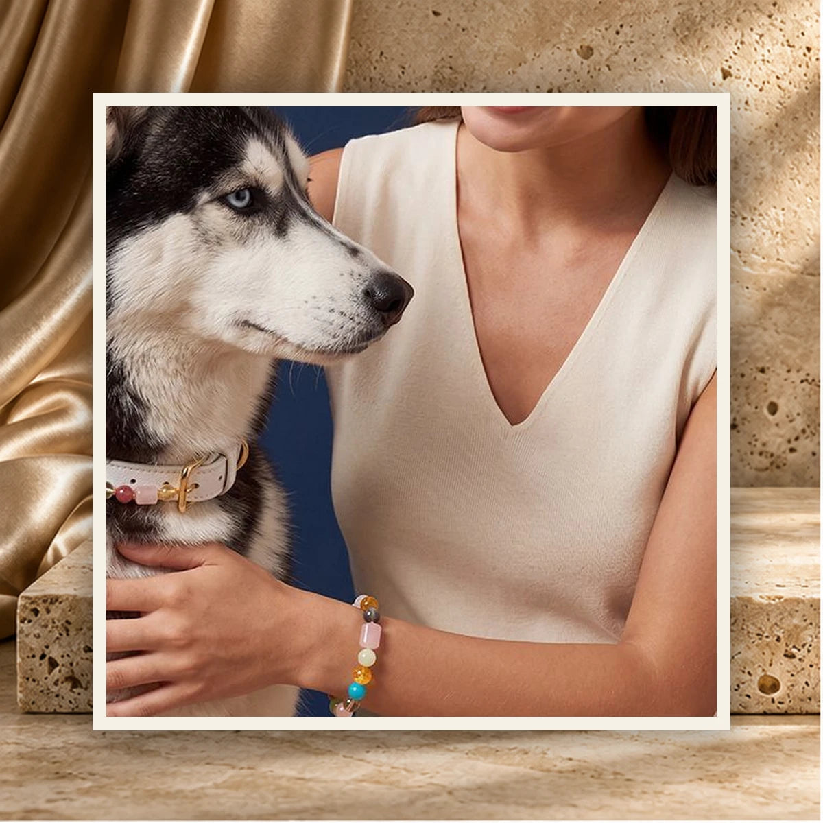 Pearl Light Pet and Owner Set — product view 1