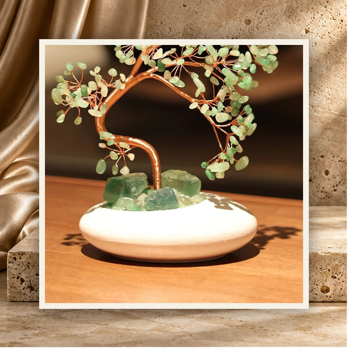 Green Crystal Pine Tree — product view 1