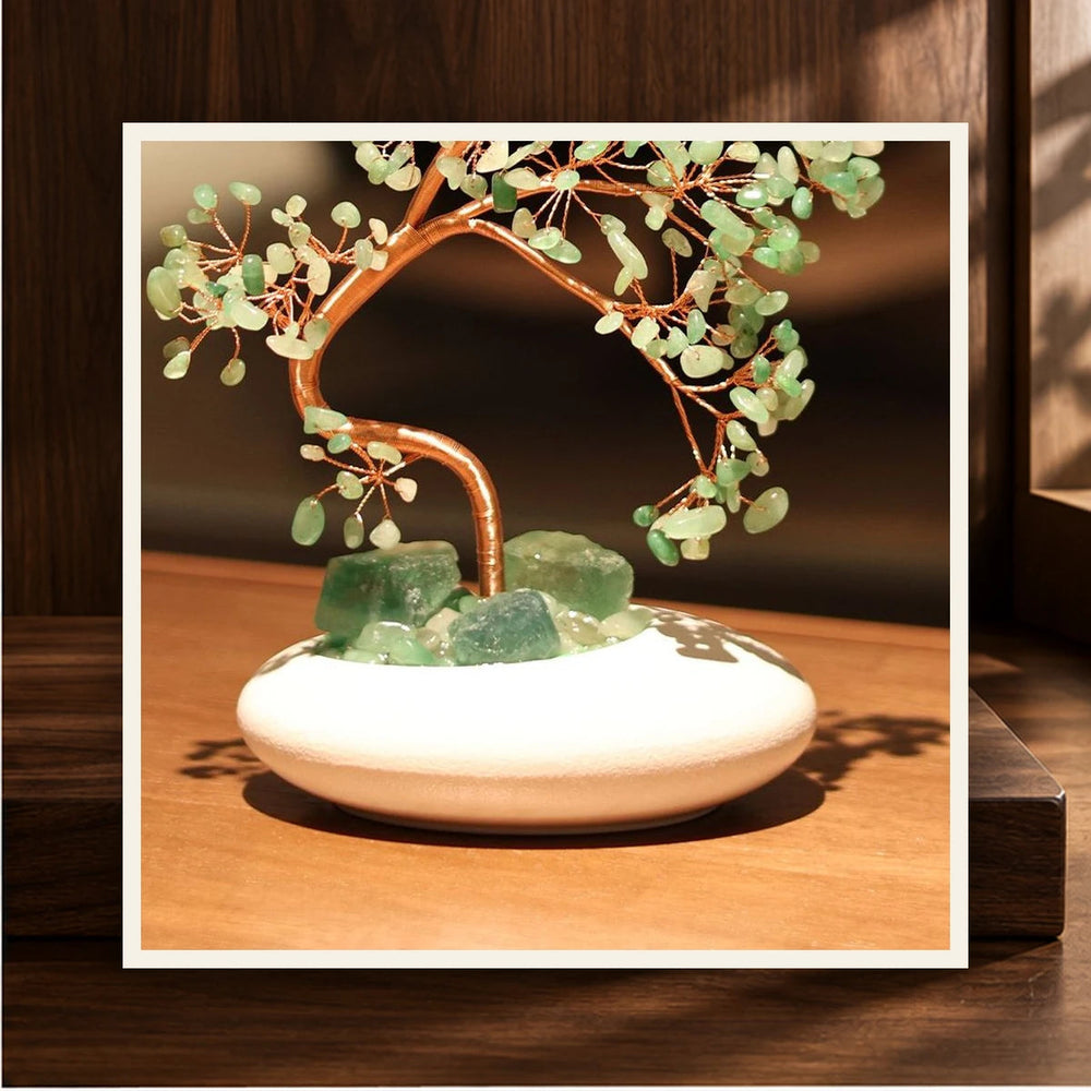 Green Crystal Pine Tree