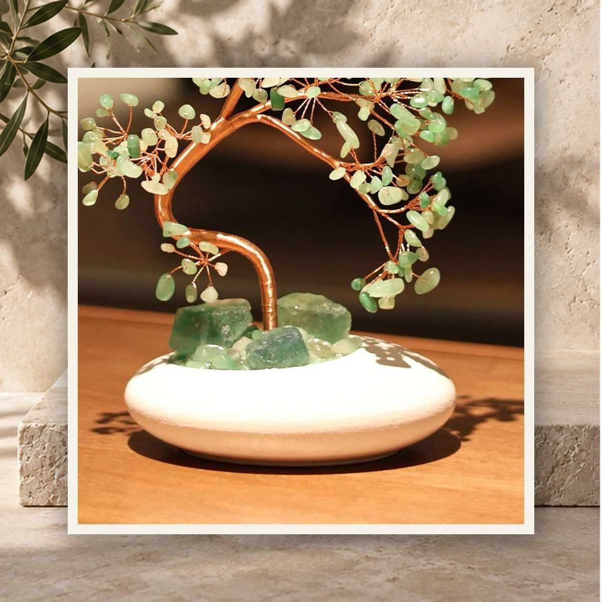 Green Crystal Pine Tree — product view 3