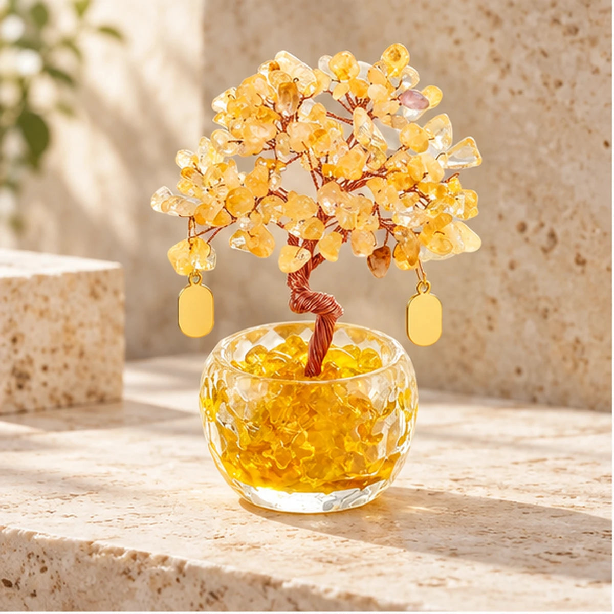 Sunlit Crystal Tree — product view 1