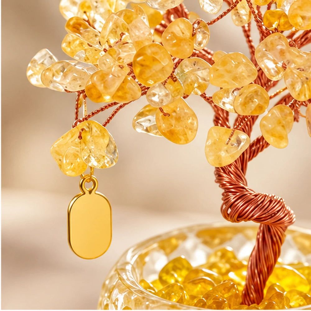Sunlit Crystal Tree