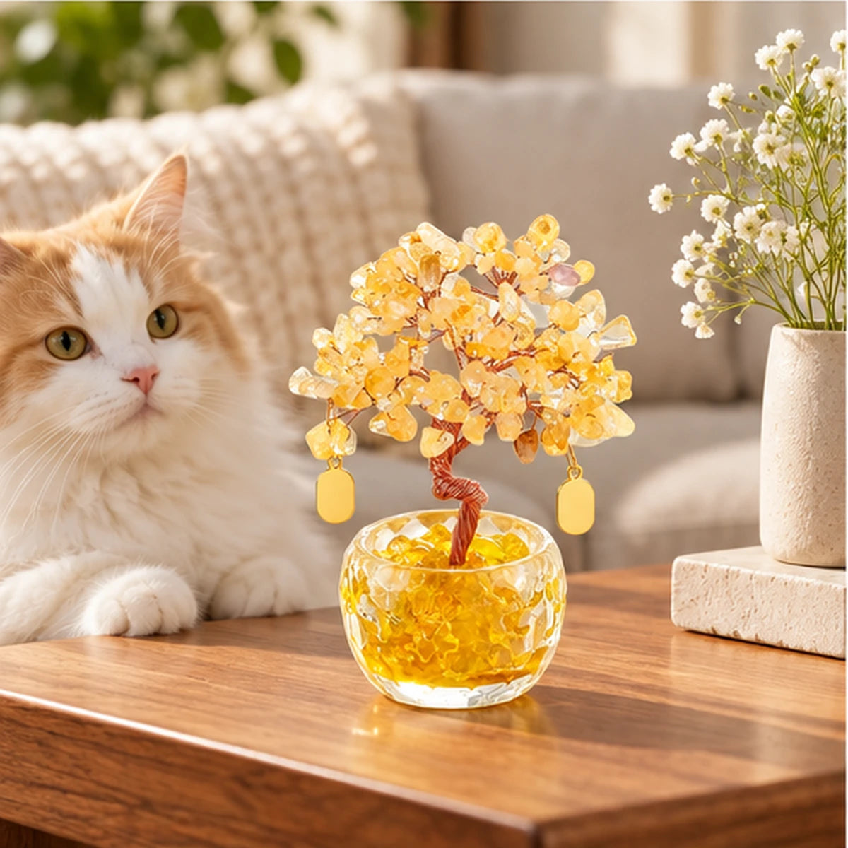 Sunlit Crystal Tree — product view 3