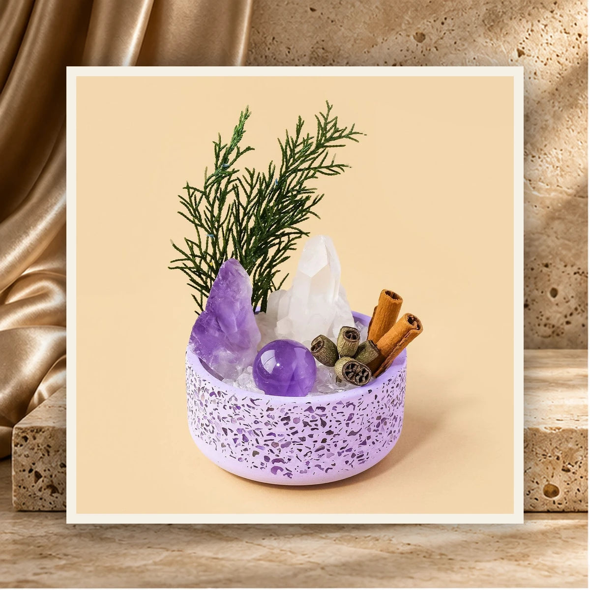 Lavender Crystal Garden — product view 1
