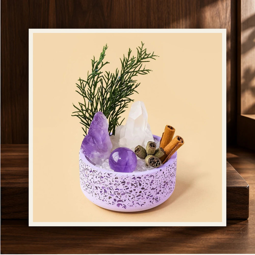 Lavender Crystal Garden