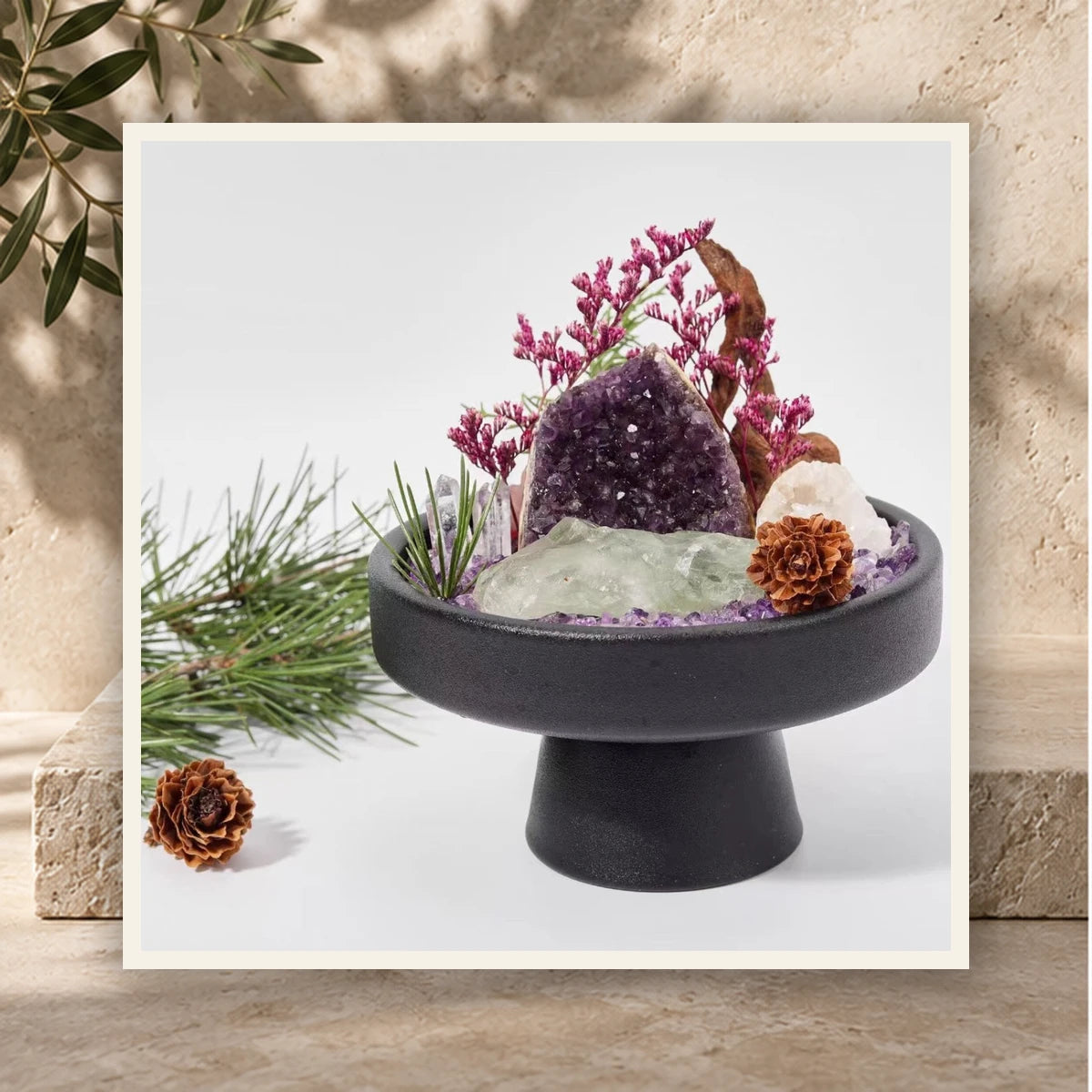 Amethyst Woodland Basin — product view 3