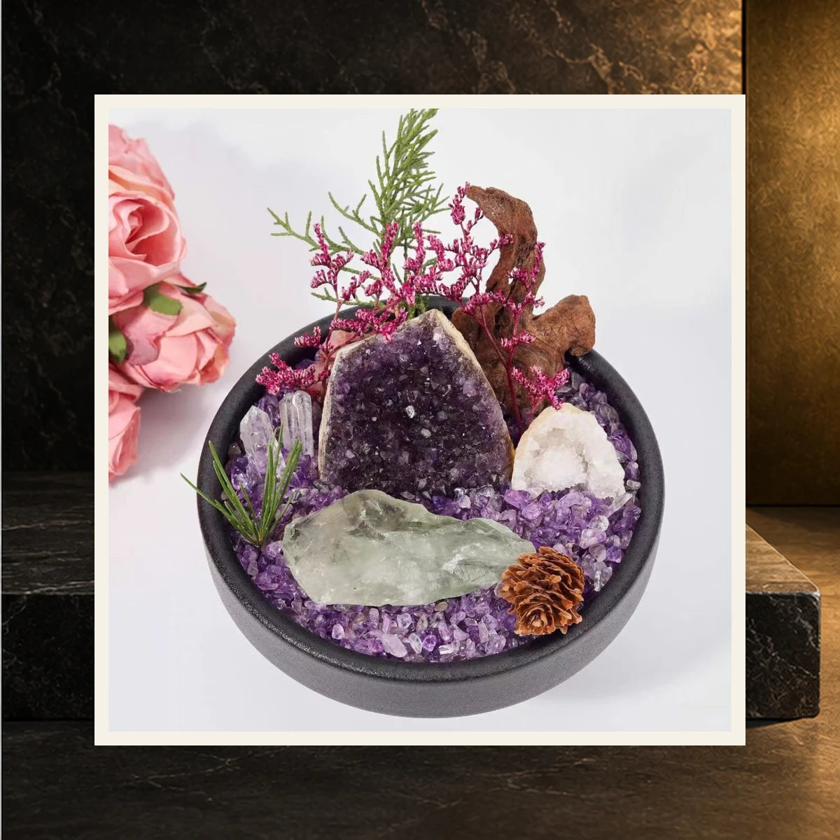 Amethyst Woodland Basin — product view 4