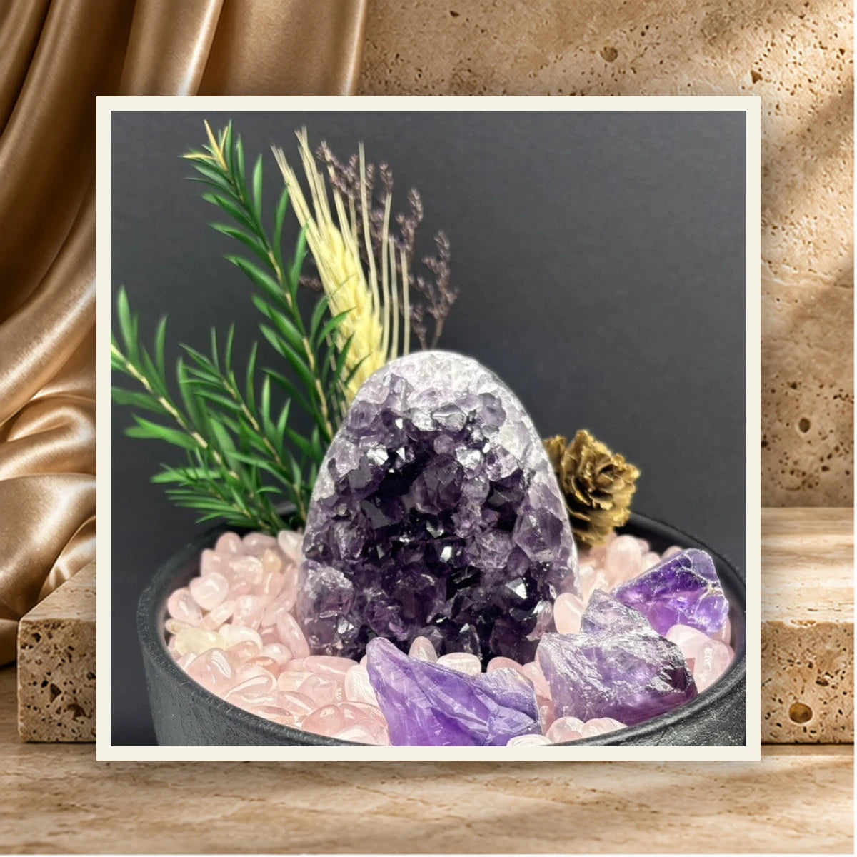 Amethyst Crystal Garden — product view 1