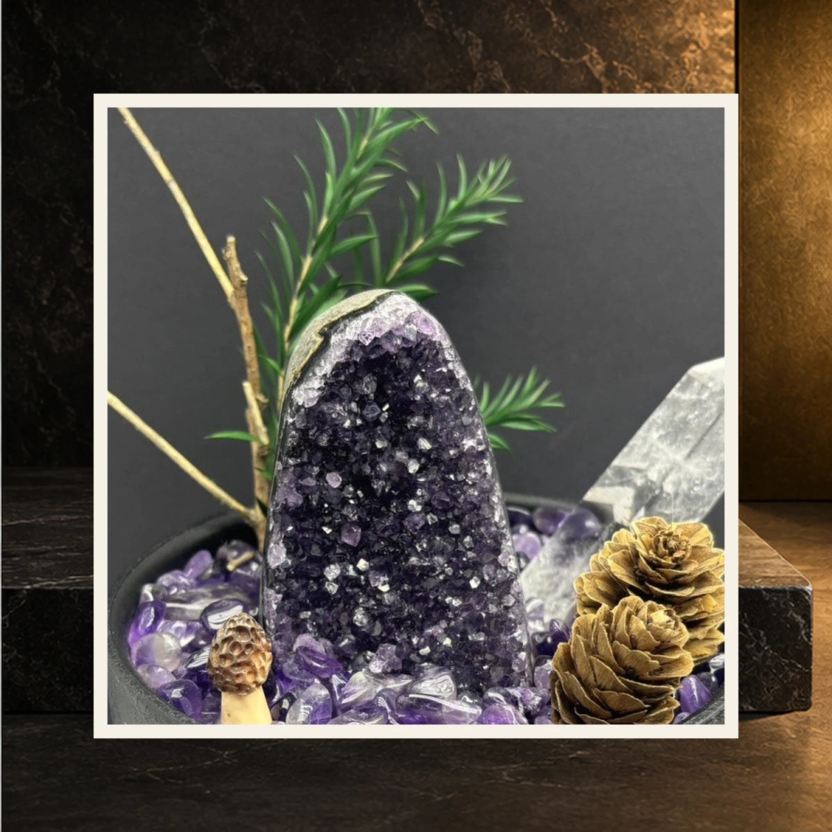 Amethyst Crystal Garden — product view 4