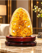 Golden Citrine Cave Display — product view 3