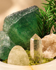 Green Fluorite Botanical Bowl — product view 2