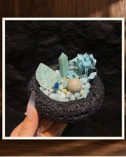 Mini Crystal Landscape Bowl — product view 2