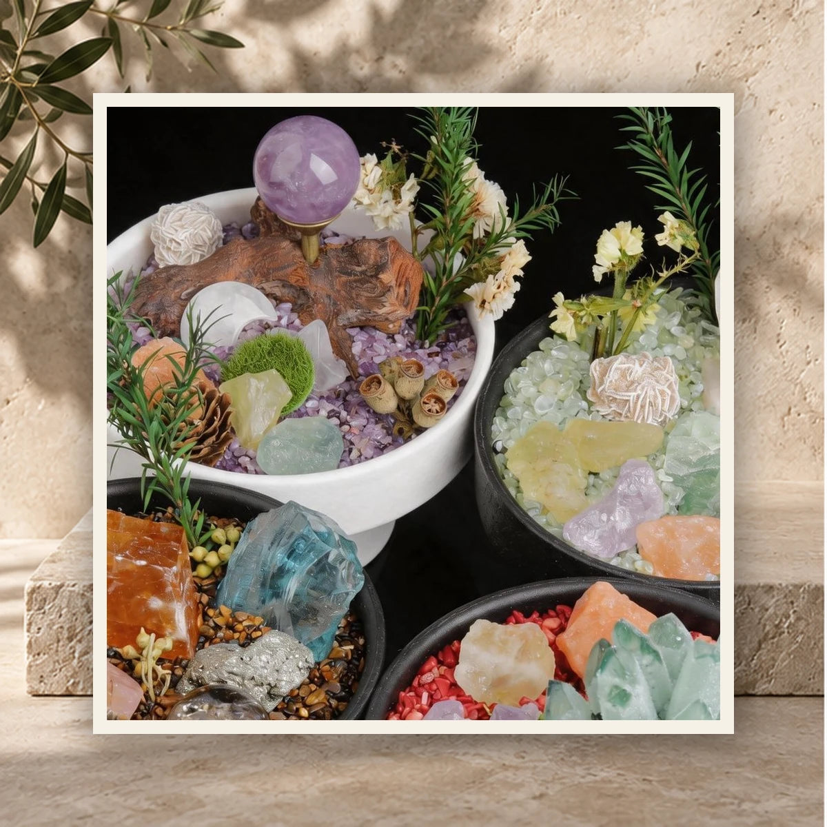 Botanical Crystal Treasure Bowl — product view 3