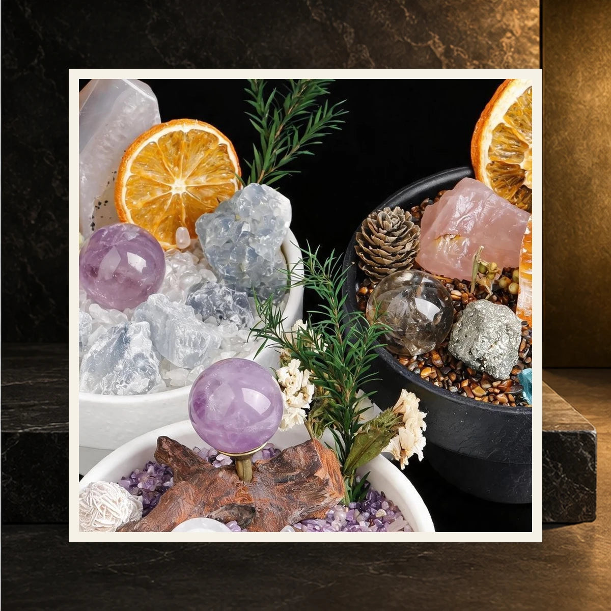 Botanical Crystal Treasure Bowl — product view 4