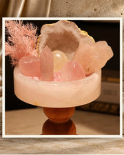 Rose Quartz Garden Bowl — product view 1