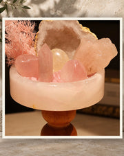 Rose Quartz Garden Bowl — product view 3