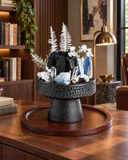 Black Tourmaline Woodland Planter — natural crystal crystal décor scene 3