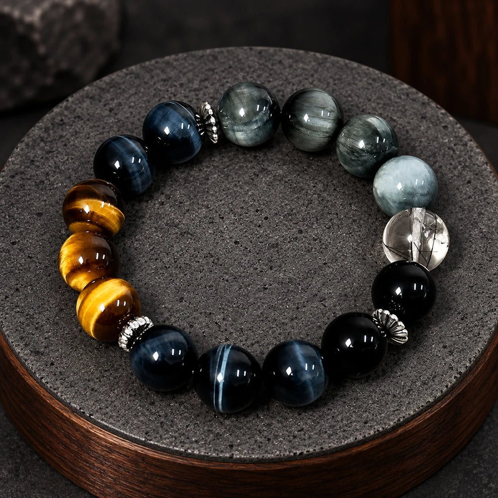 Five-Stone Tiger Eye Bracelet