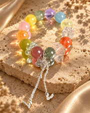 Aurora Multi-Gem Natural Crystal Bracelet — natural crystal for her scene 3