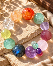 Moonlit Fluorite Natural Crystal Bracelet — natural crystal for her scene 3