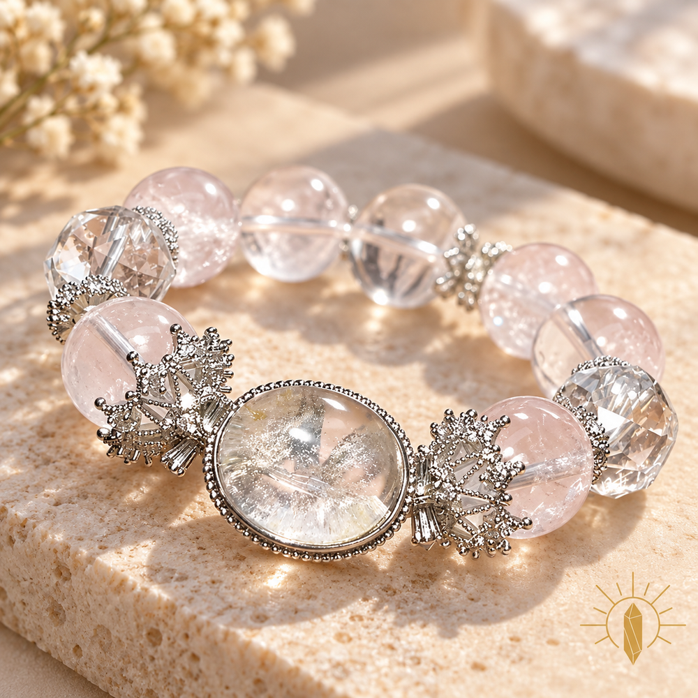 Natural Crystal Bracelet Artisan Design