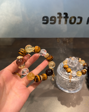 Citrine and Tiger Eye Bracelet — Luz & Sol product photograph
