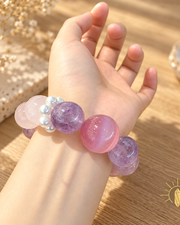 16mm Amethyst Bracelet — Luz & Sol product photograph
