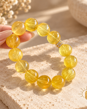 Citrine Bracelet — Luz & Sol product photograph