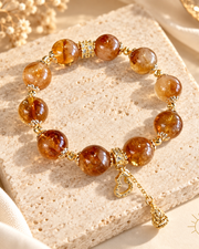 Golden Quartz Bracelet — Luz & Sol product photograph