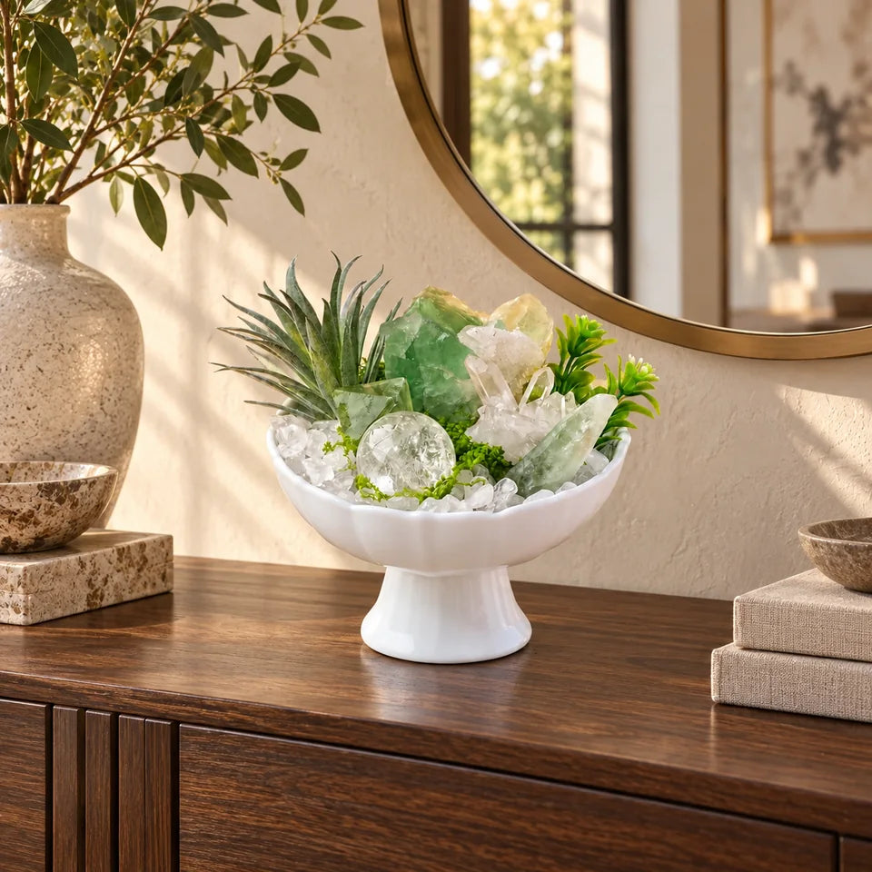 Raw Crystal Grove Planter