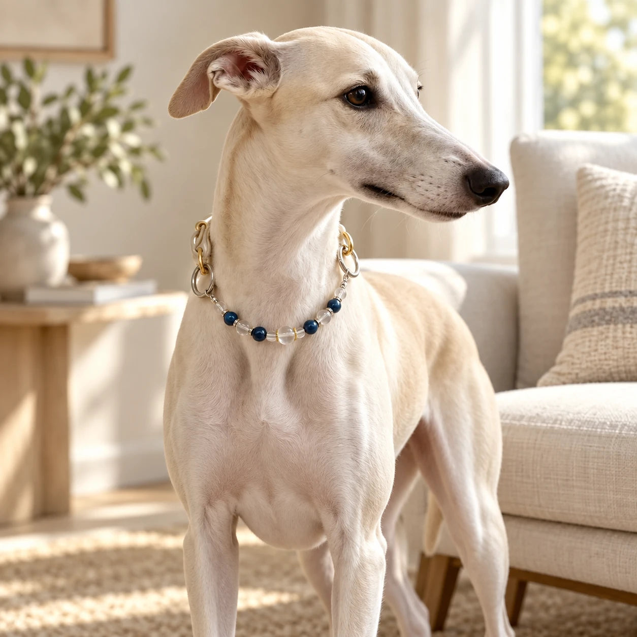 Deep Sea Prelude Natural Crystal Pet Collar