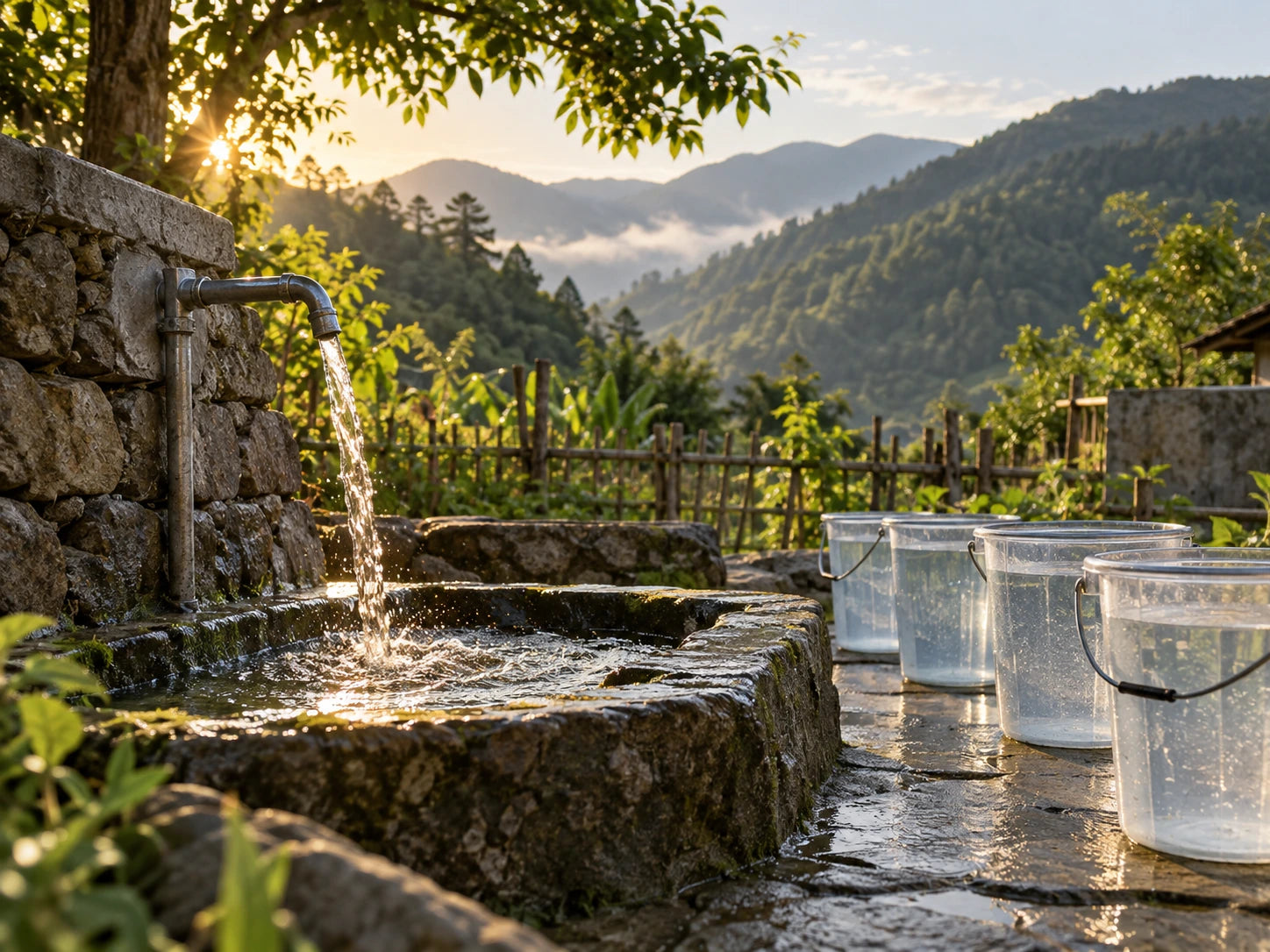 Clean water for families — planned cause artwork